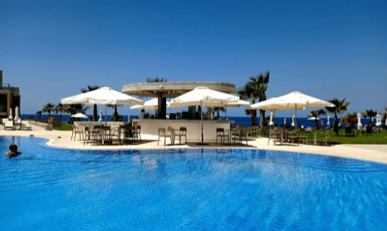 Amphora hotel Ciprus Paphos Páfosz