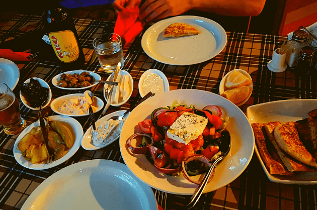 Costas taverna Páfosz Ciprus