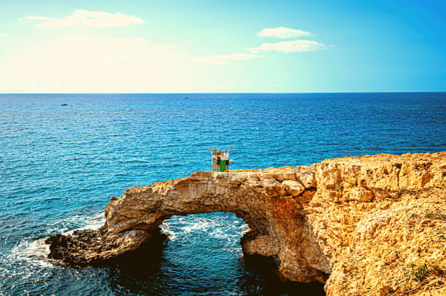 Ciprus látnivalók szerelmesek hídja