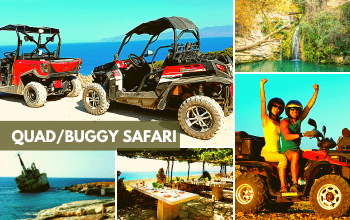 Vezetett quad-buggy safari Ciprus Paphos