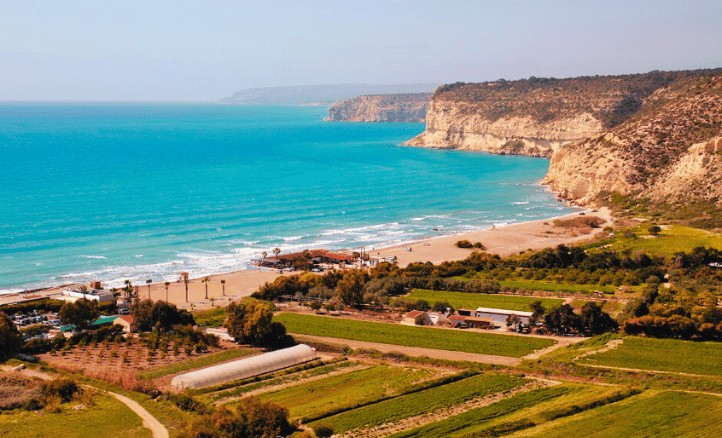 Kourion beach Ciprus