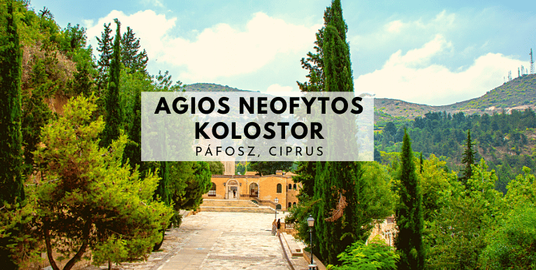 Agios Neofytos kolostor Páfosz Ciprus