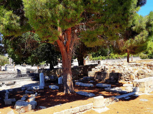 Páfoszi városnézés Máriával Cipruson
