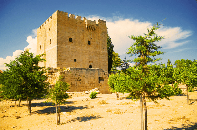 Kolossi kastély Ciprus, Limassol