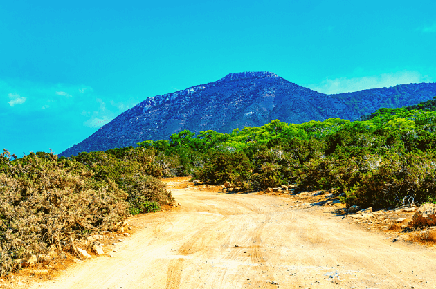 Út az Akamas-félszigeten, Paphos Ciprus