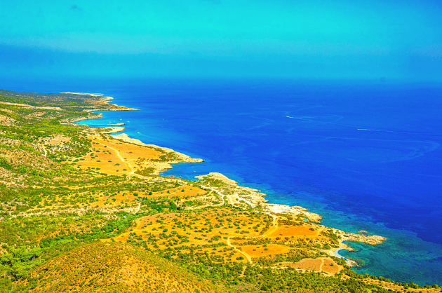 Kék Lagúna Ciprus Paphos Páfosz