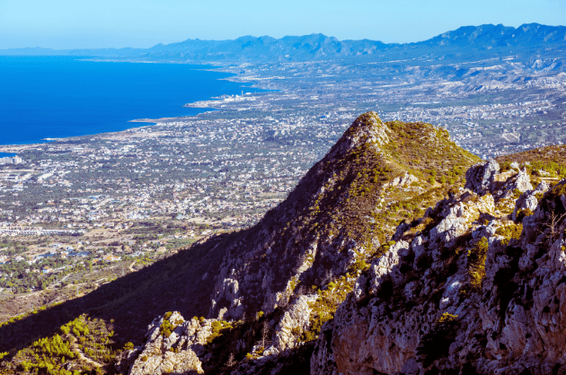 Kyrenia-hegység, Észak-Ciprus