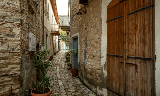 Omodosi-utcarészlet