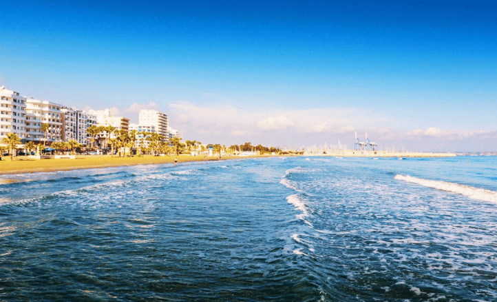 Finikoudes beach Ciprus