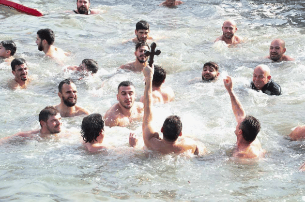 Vízkereszt ünnepe Cipruson